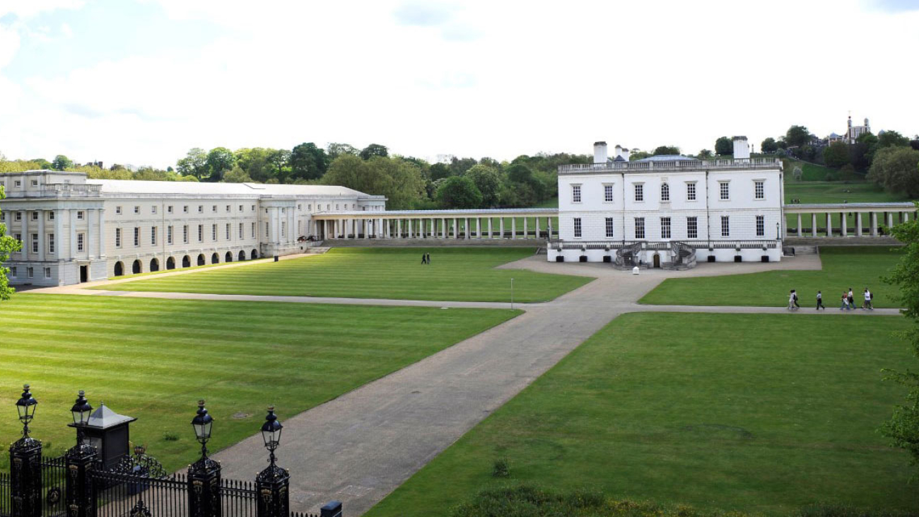 Grounds of a country house