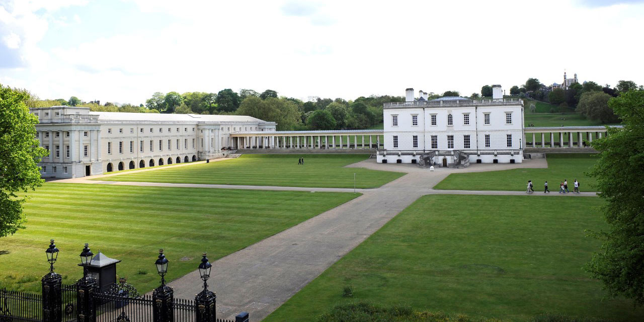 Grounds of a country house