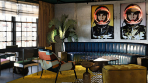 Modern Psychedelic living room