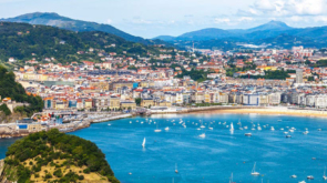 San Sebastian view across the bay